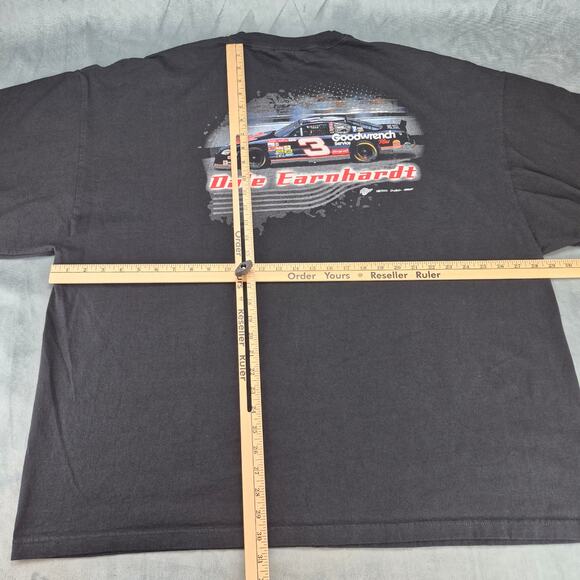 Dale Earnhardt NASCAR T-Shirt Mens 4XL Black Wrap Around Graphic USA - Picture 7 of 7